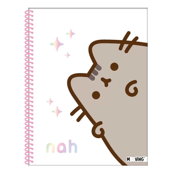 Cuaderno A Pusheen X Hojas Rayadas Mooving Somos Mob