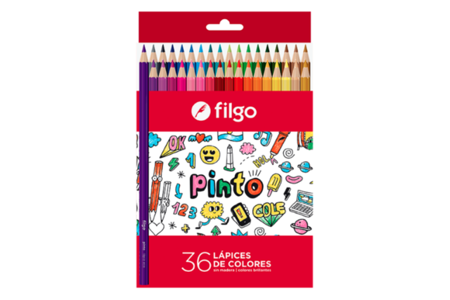 Lápices de colores x36 - Filgo