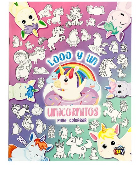 Libros para colorear para adultos - Barato - Animales - Unicornio by Zahir  Figueroa