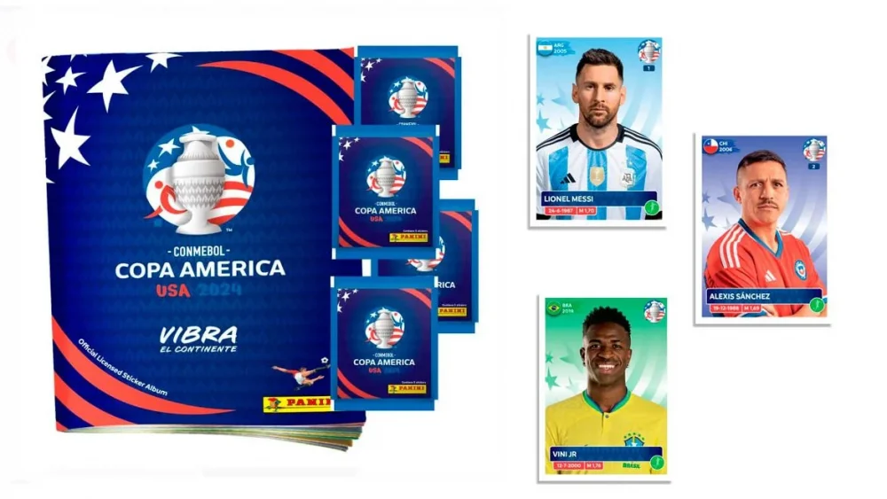 Album de Figuritas Copa America 2024 Panini SOMOS MOBÚ