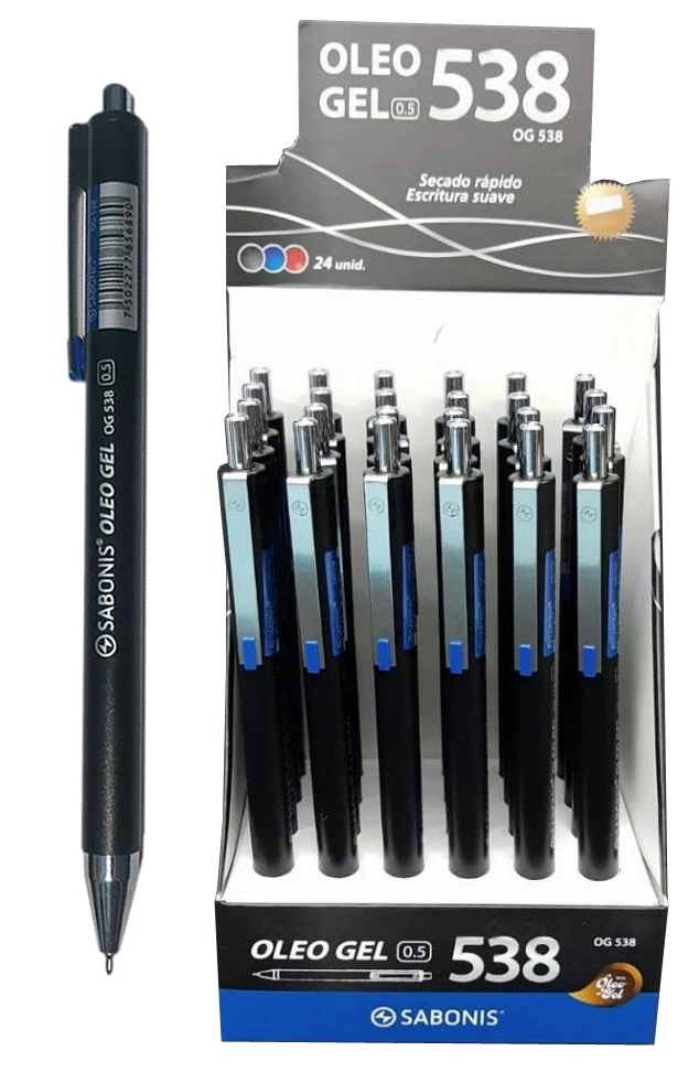Bolgrafo Roller Gel 538 - Sabonis