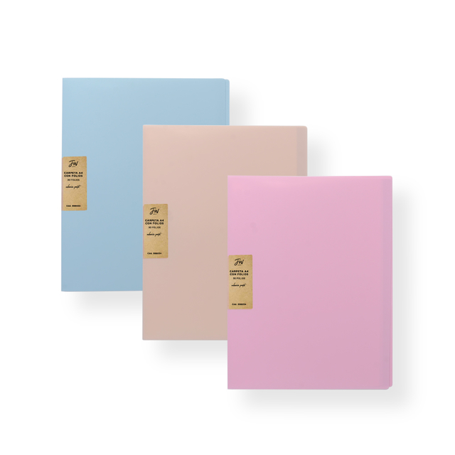Carpeta A4 con 30 folios - FW