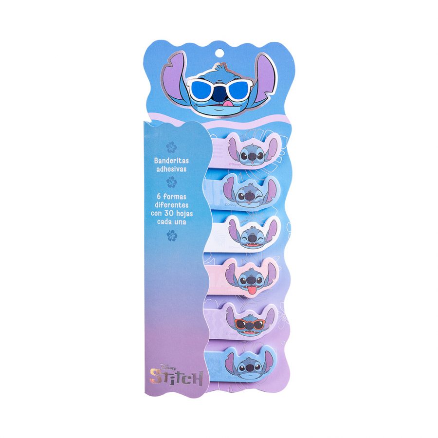 Set Banderitas adhesivas Stitch - Mooving