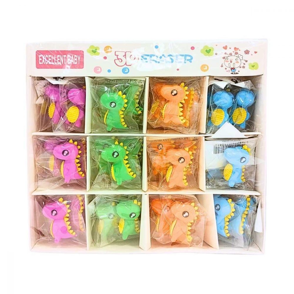 Goma de borrar Dino 3D - Colours - Imagen 2