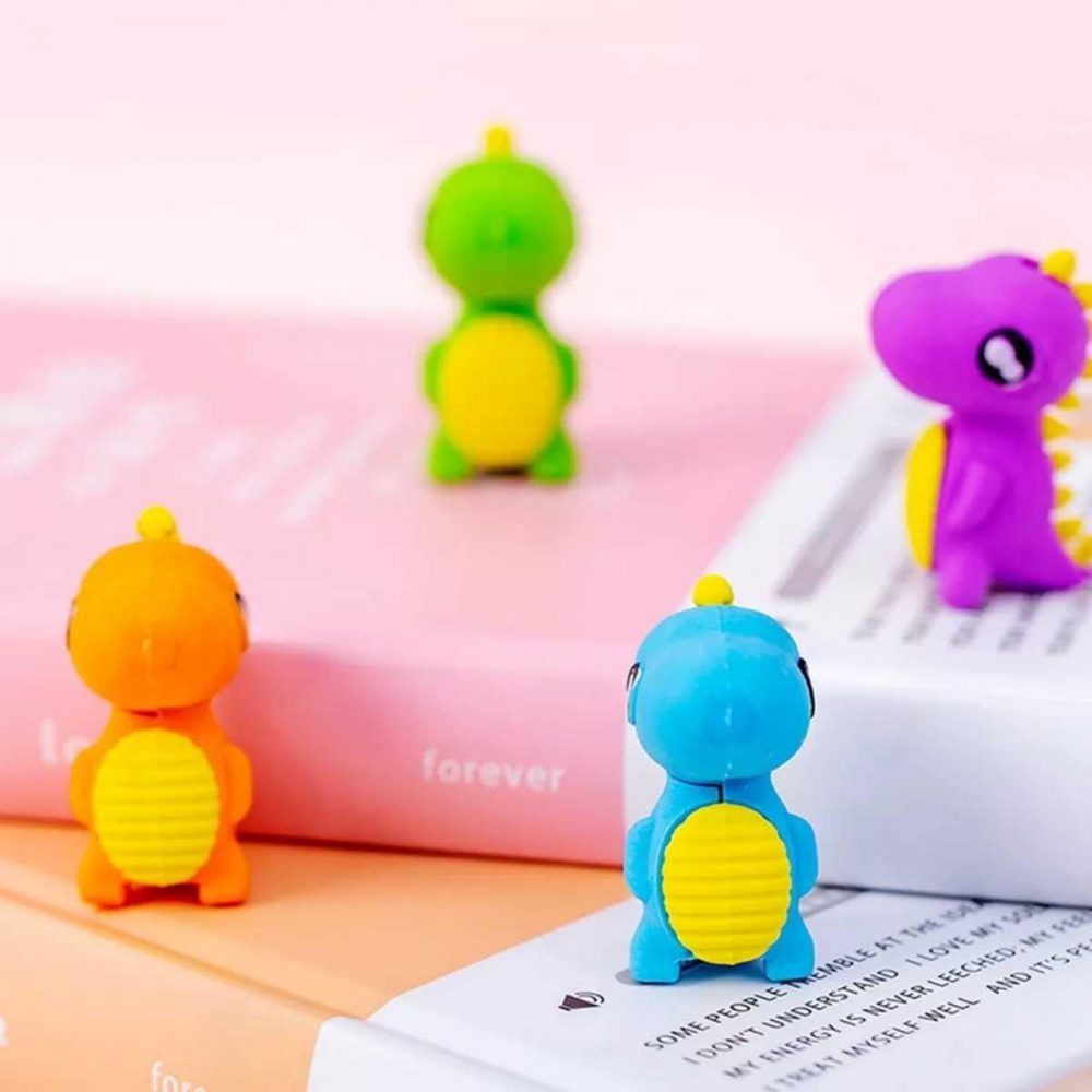 Goma de borrar Dino 3D - Colours - Imagen 3