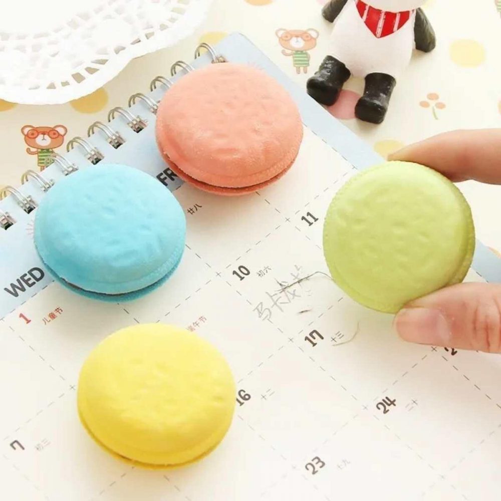 Goma de borrar Macaron x2 - Colours